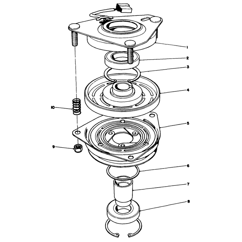 Clutch Assembly No 54-3200