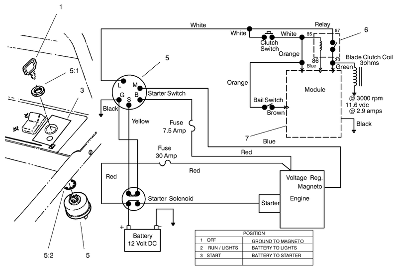 Ignition Switch And Wiring Diagram