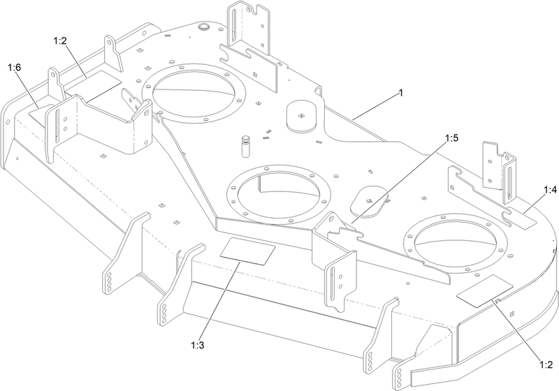 Deck Decal Assembly No 163 4180SP