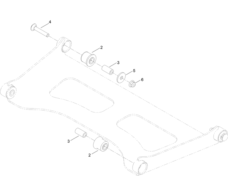 Deck Strut Assembly No 161 6805