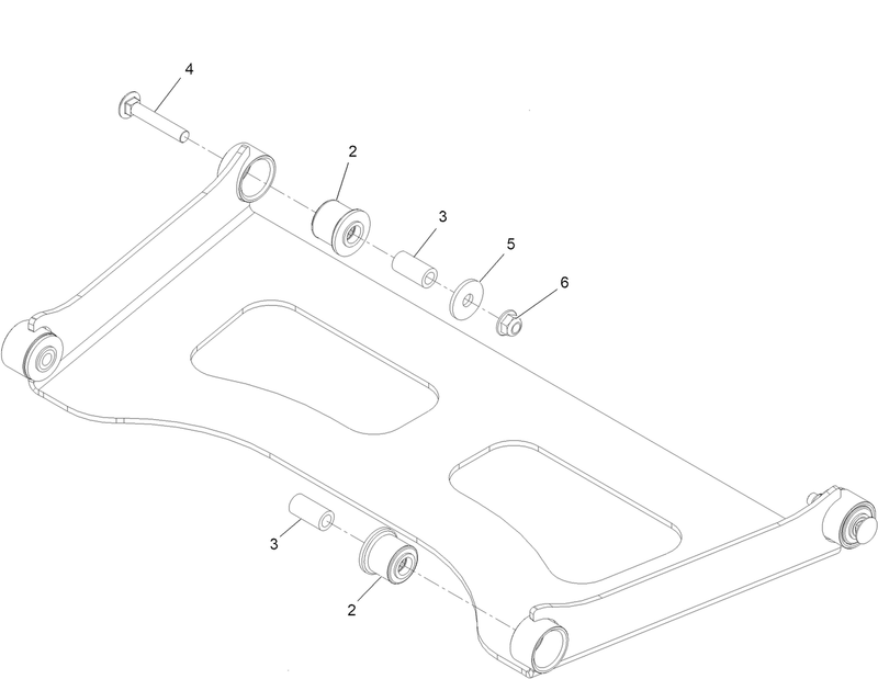 Deck Strut Assembly No 161 6805