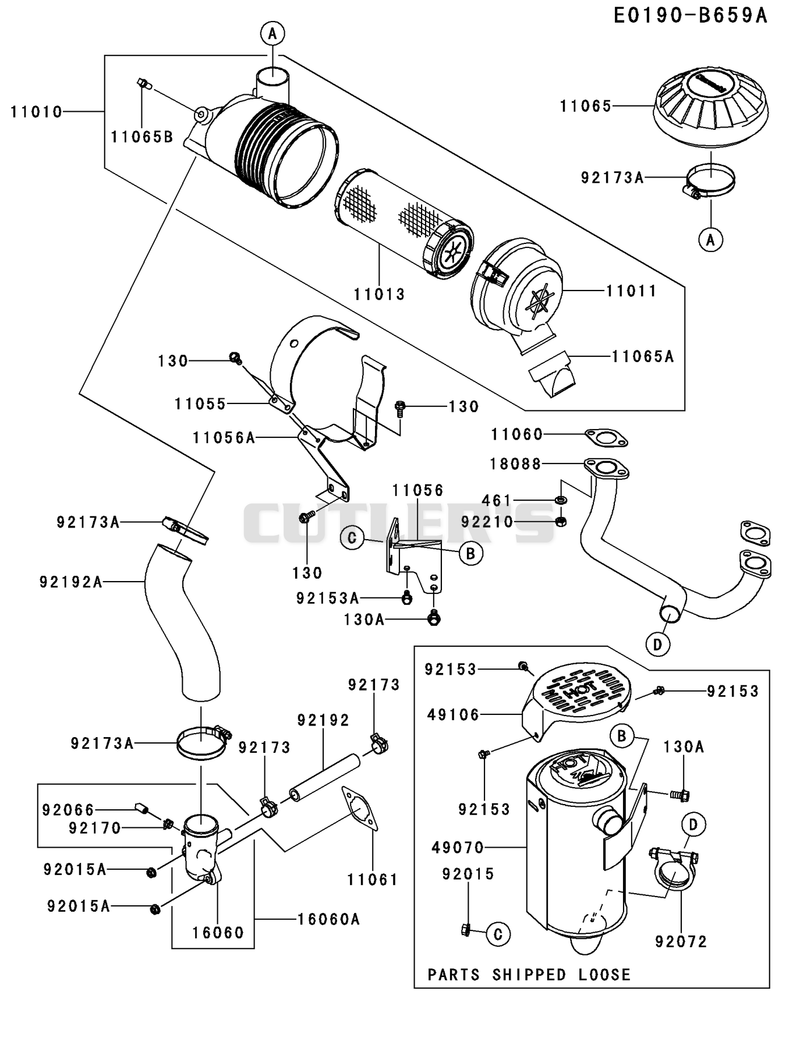 AIR-FILTER/MUFFLER