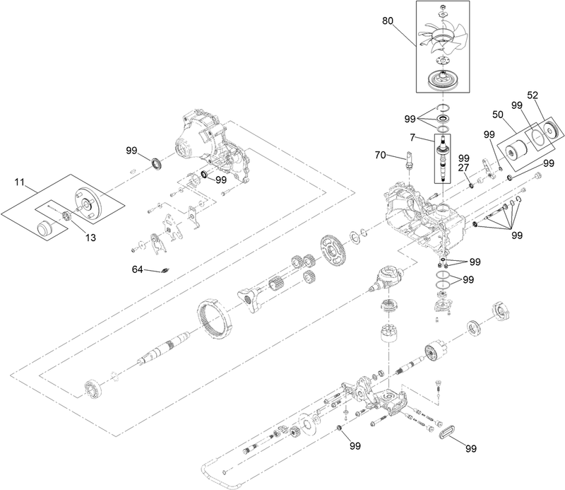 RH Transaxle Assembly No 138 6077