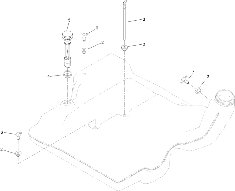 Fuel Tank Assembly No 139 6722