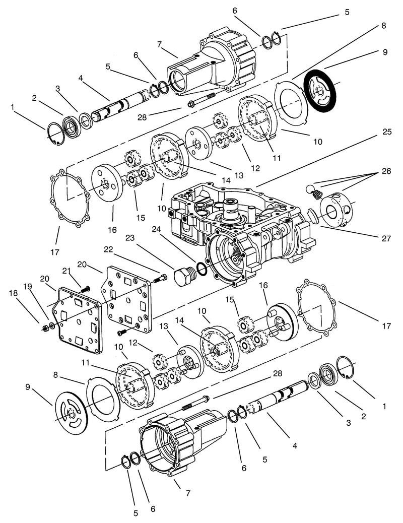 Transmission Assembly Eaton Model 781 016 continued