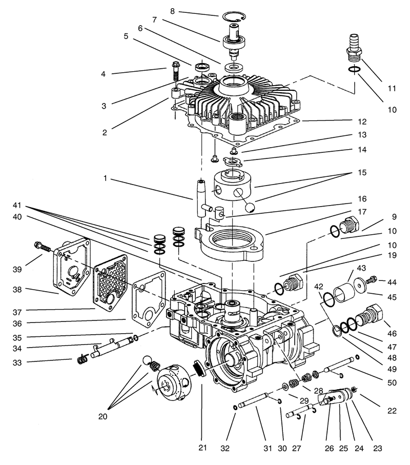 Transmission Assembly Eaton Model 781 016