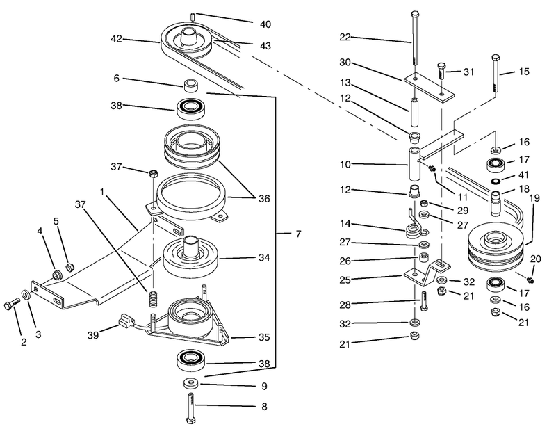 Pto Electric Clutch and Drive Assembly