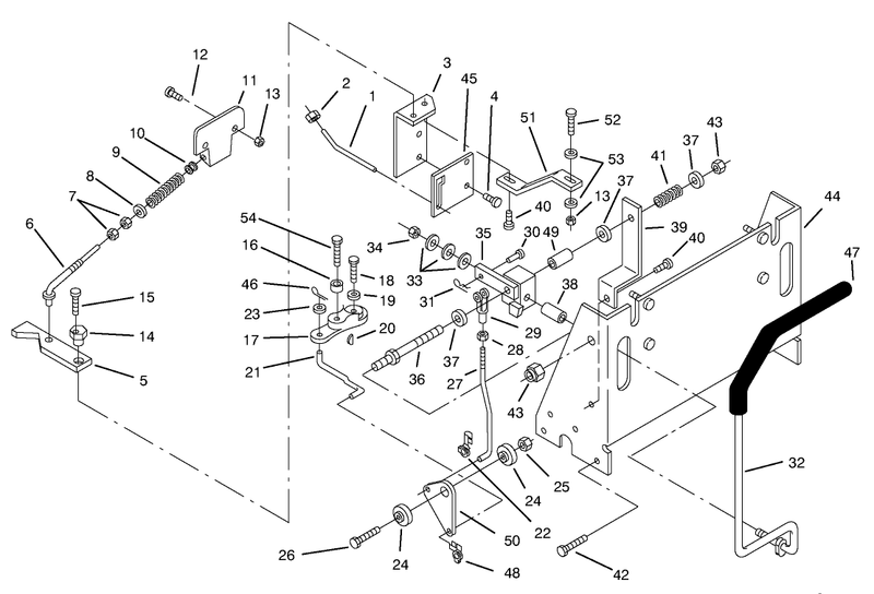 Transmission Controls Assembly