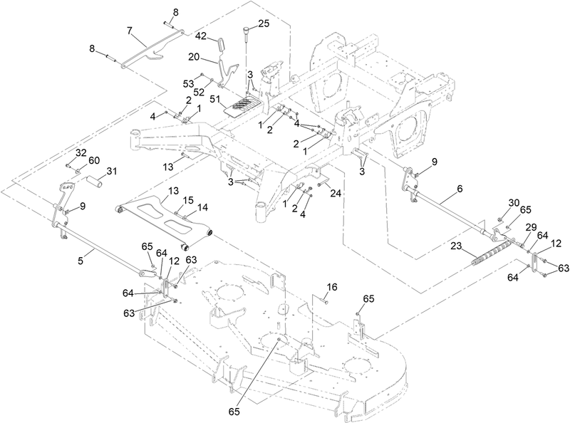 Deck Lift Assembly