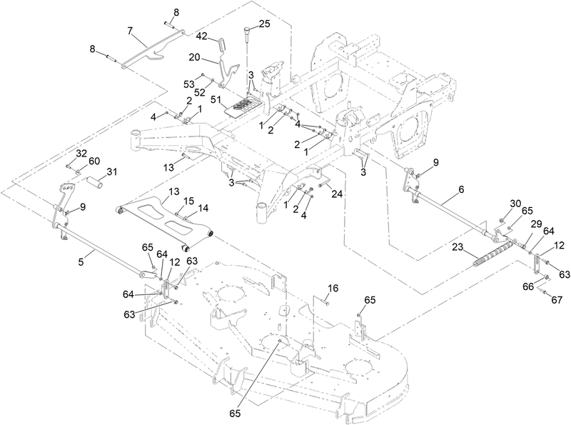Deck Lift Assembly