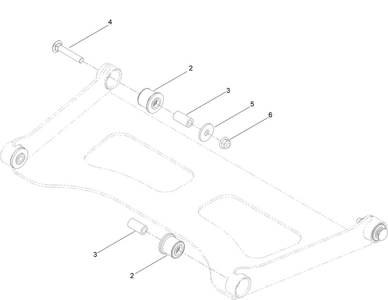 Deck Strut Assembly No 161 6805