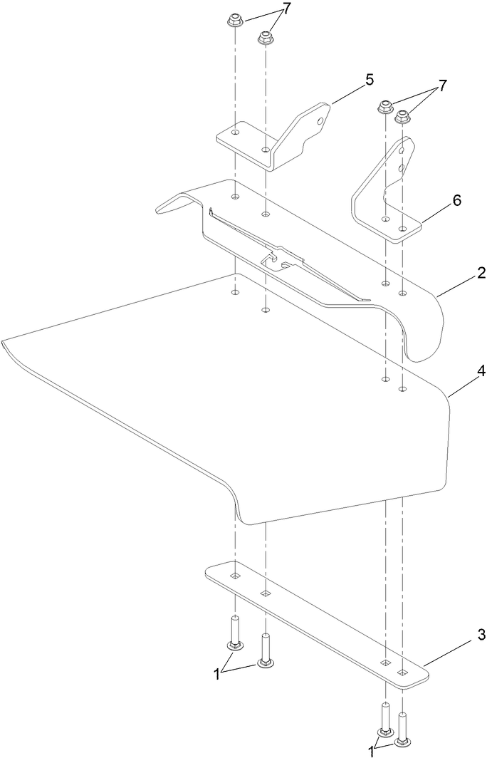 Deflector Assembly No 144 2635