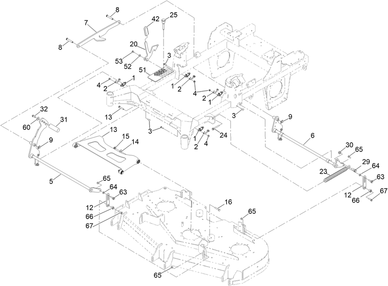 Deck Lift Assembly