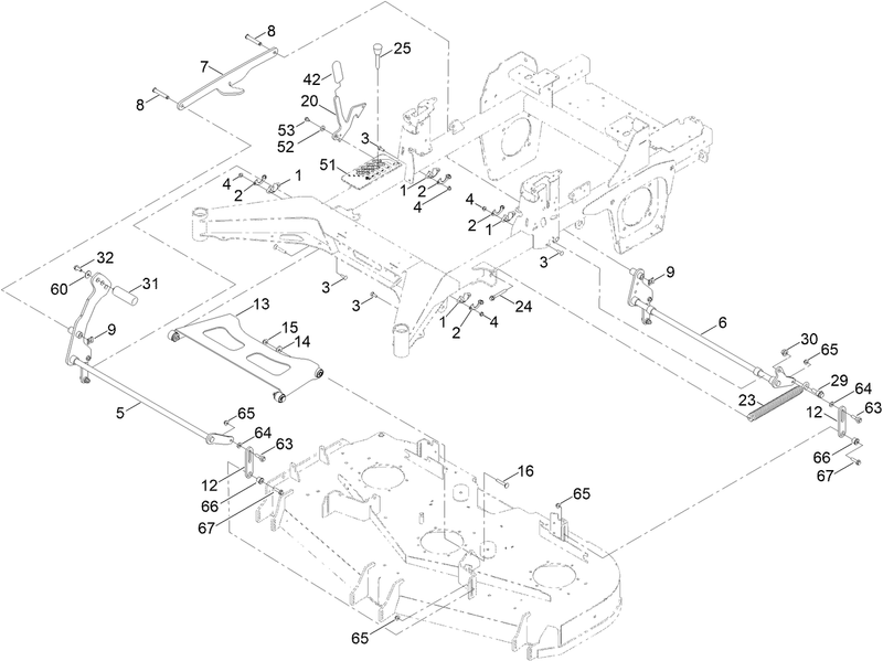 Deck Lift Assembly