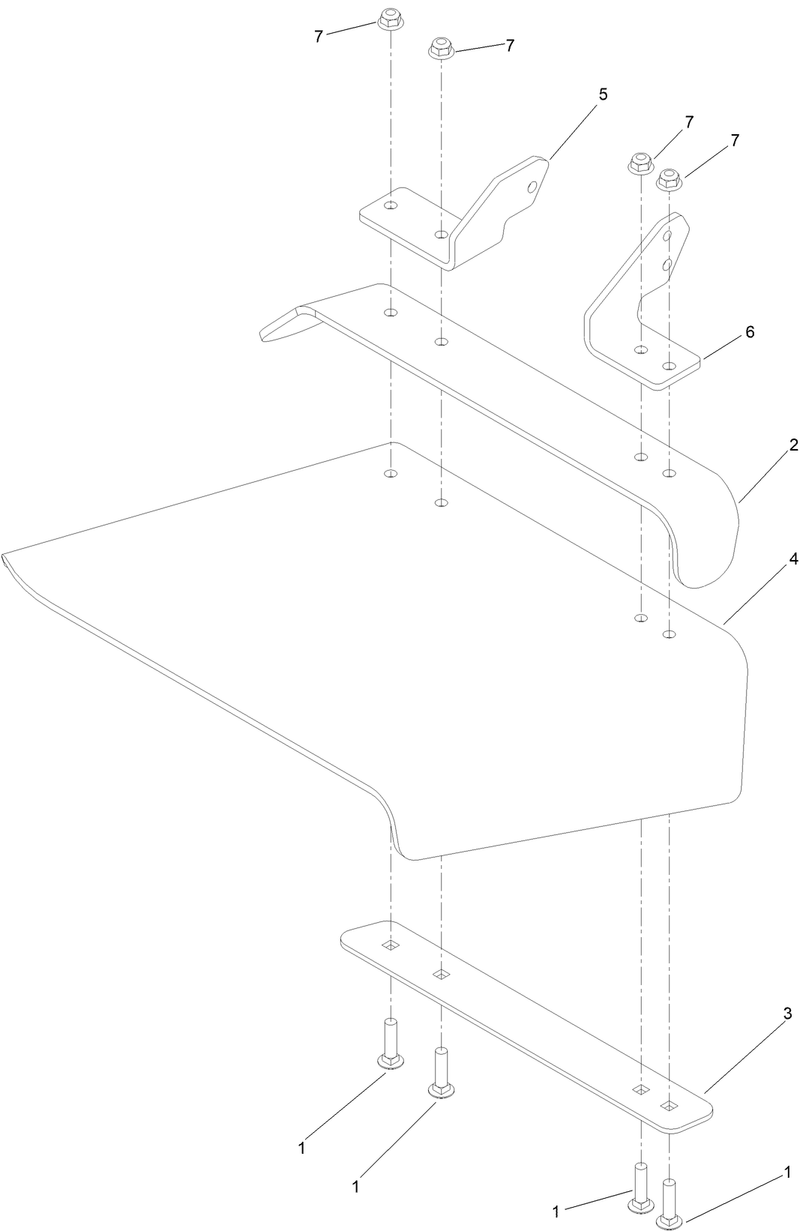 Deflector Assembly No 147 1642