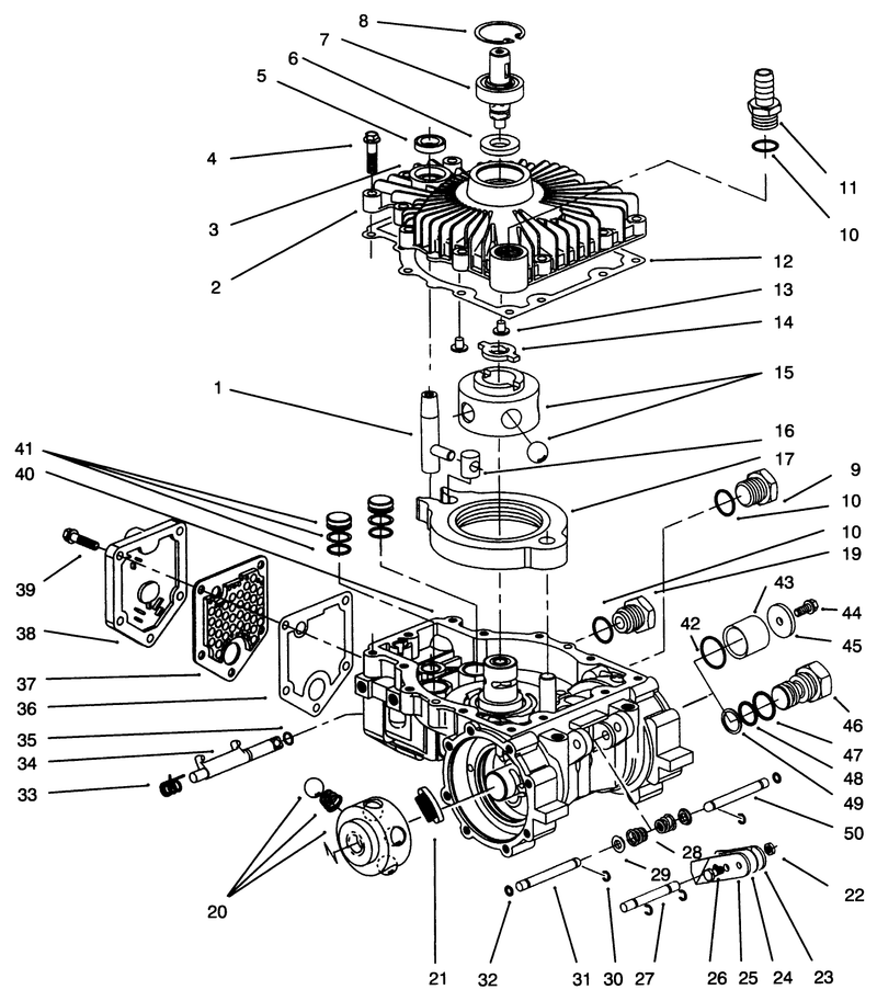 Transmission Assembly Eaton Model 781 016