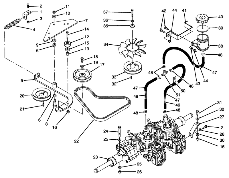 Transmission and Drive System Assembly