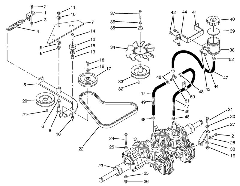 Transmission and Drive System Assembly