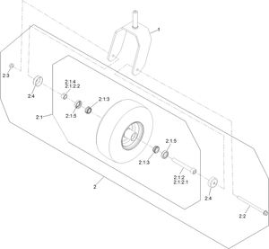 Caster and Wheel Assembly