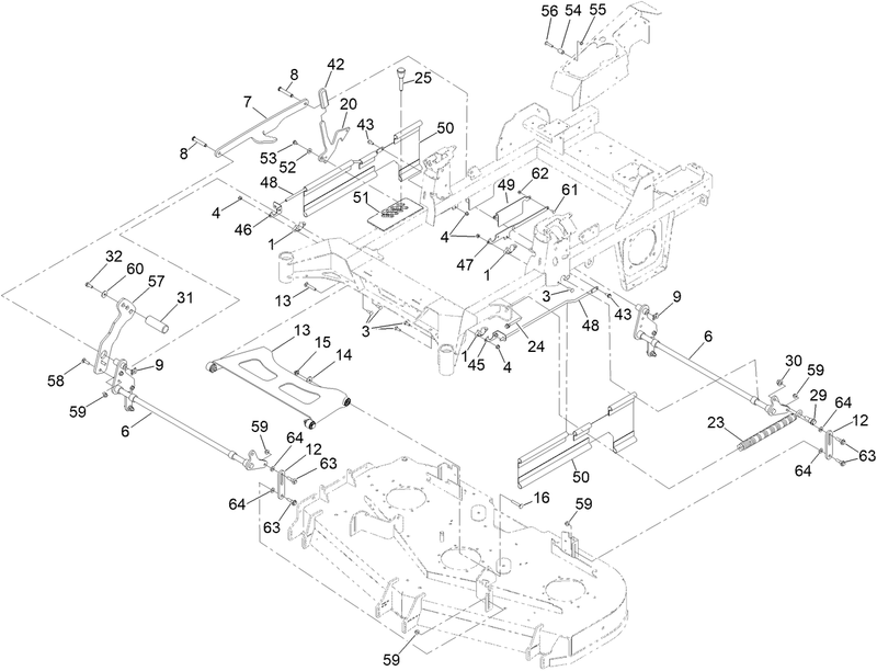 Deck Lift Assembly