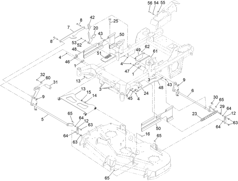 Deck Lift Assembly