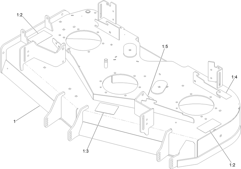 Deck Decal Assembly No 147 4995