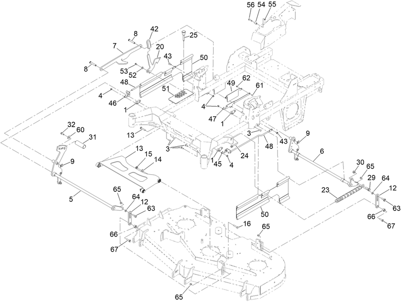Deck Lift Assembly