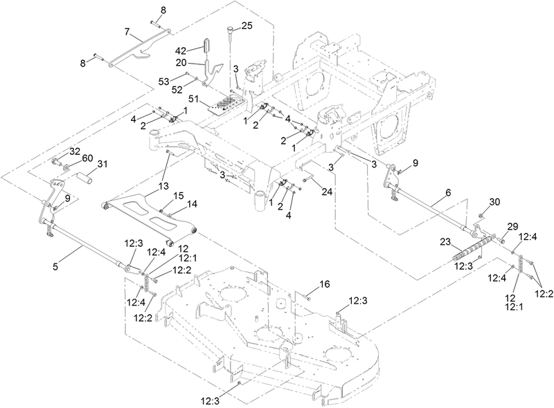Deck Lift Assembly