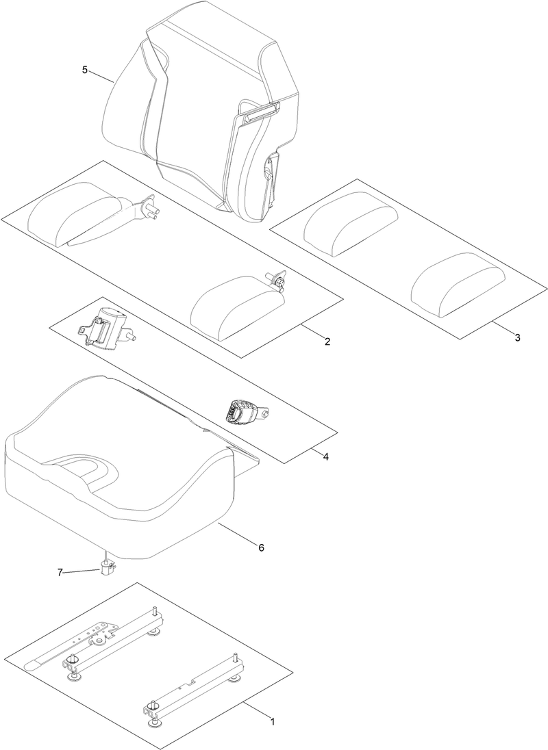Seat Assembly No 144 2631