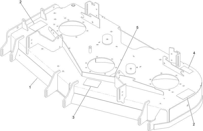 Deck Decal Assembly No 147 4996
