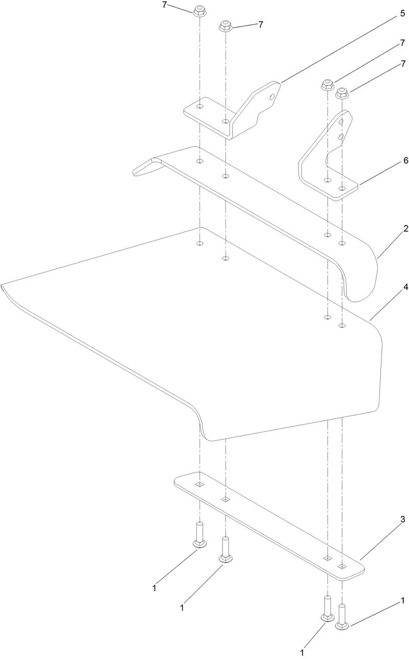 Deflector Assembly No 144 2635