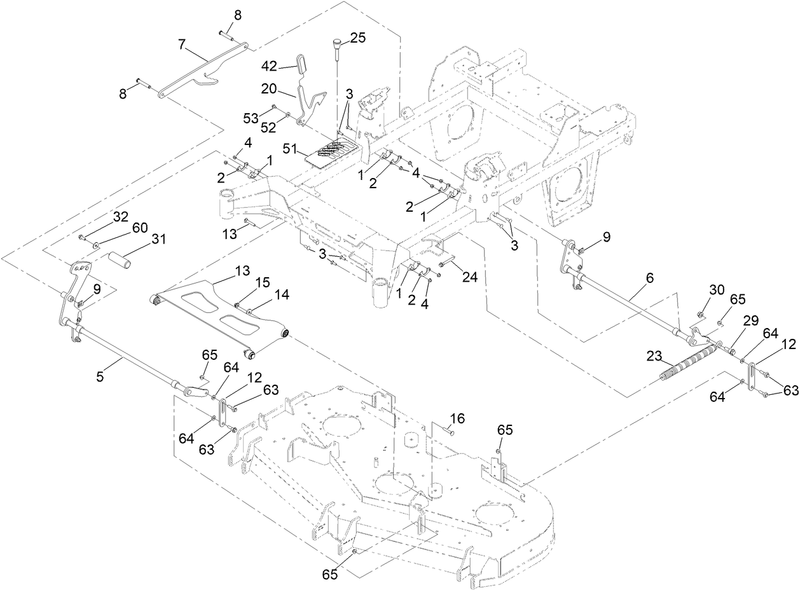 Deck Lift Assembly
