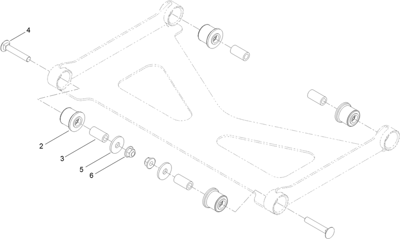 Deck Strut Assembly No 140 1179