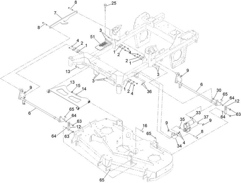 Deck Lift Assembly