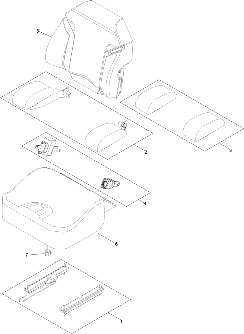 Seat Assembly No 144 2631