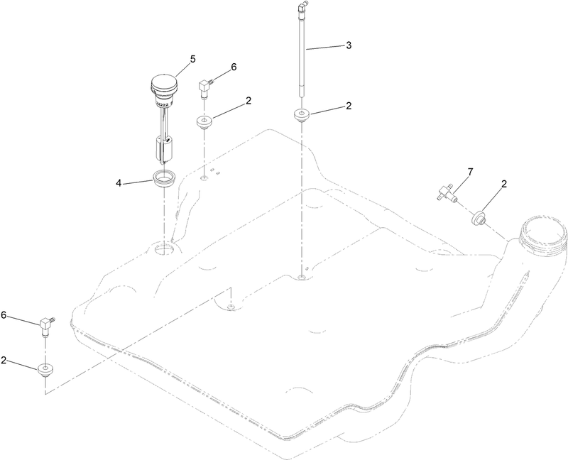 Fuel Tank Assembly No 163 4138
