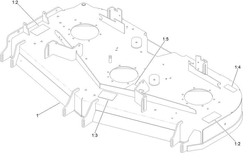 Deck Decal Assembly No 147 4997