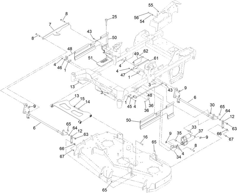 Deck Lift Assembly