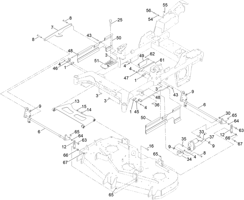 Deck Lift Assembly
