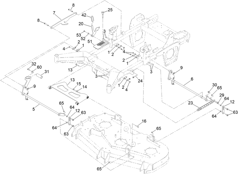 Deck Lift Assembly