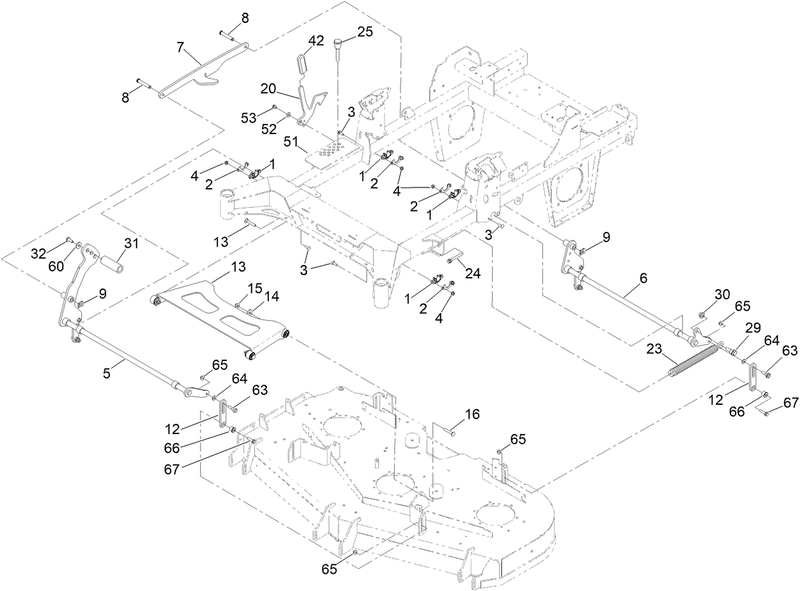 Deck Lift Assembly