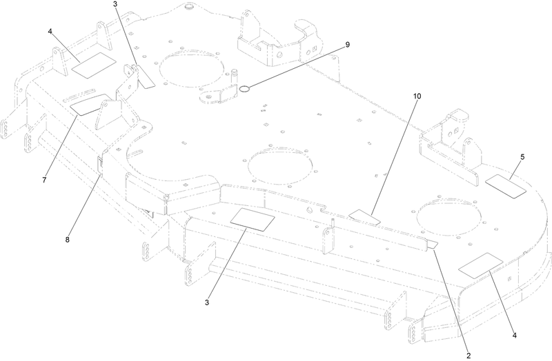 Deck Decal Assembly No 126 7719