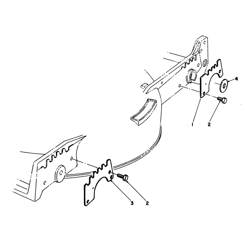Wear Plate Kit Model No 49-4080 Optional