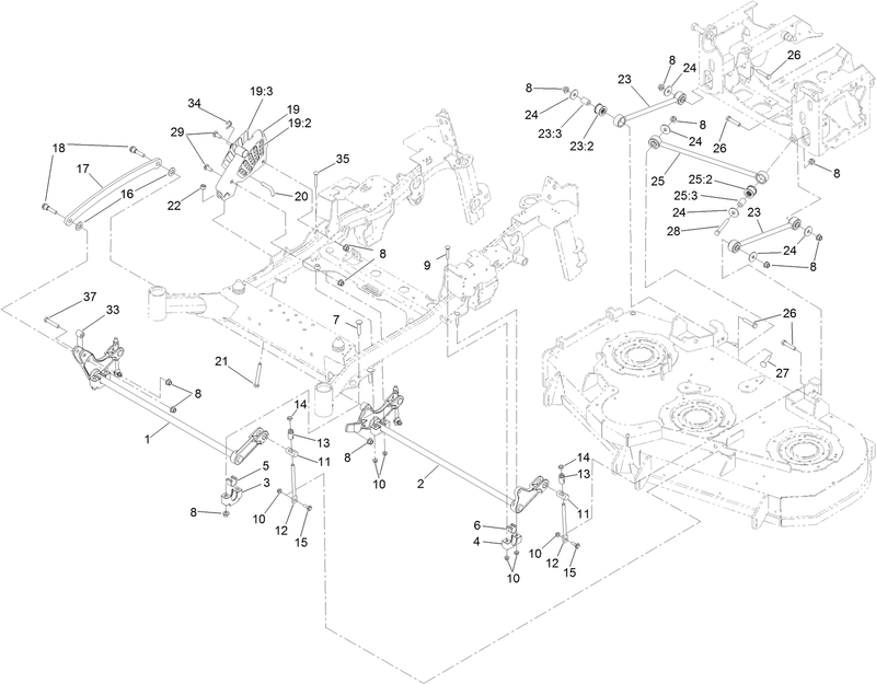 Deck Lift Assembly