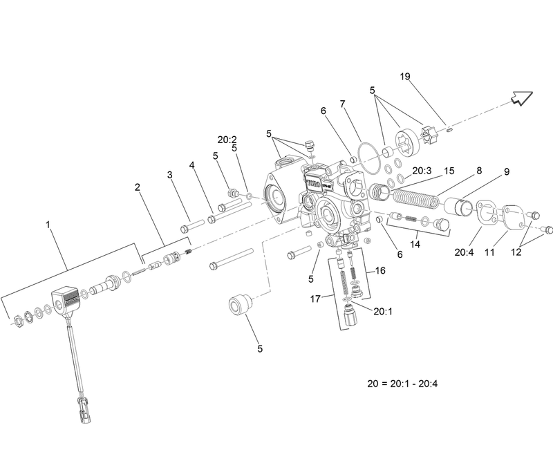 Charge Pump Housing Assembly Transmission Assembly No 131 5510
