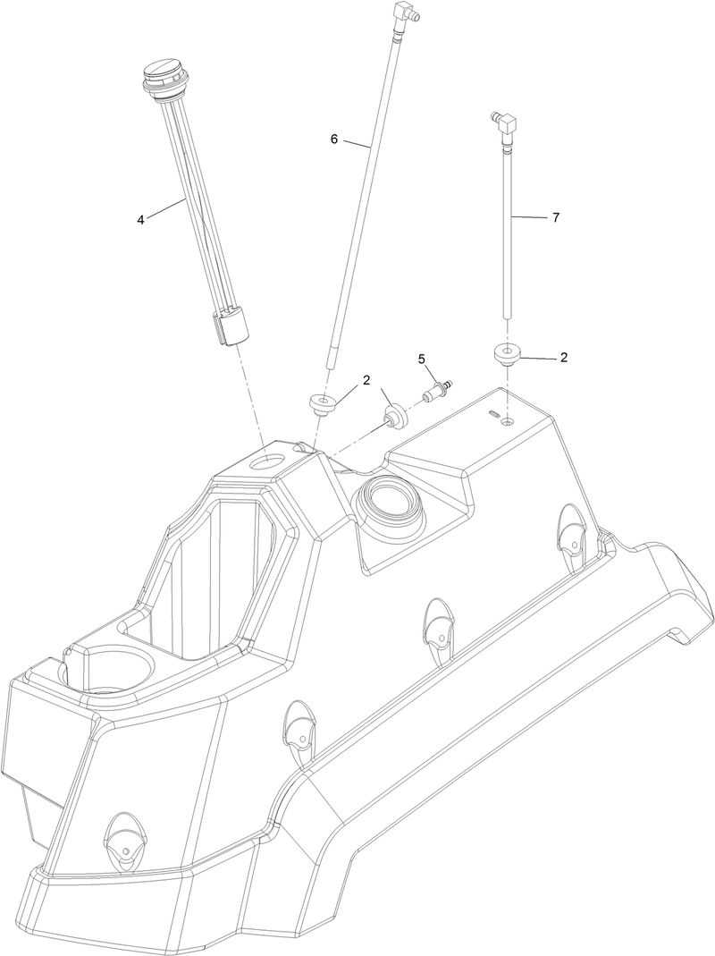 LH Fuel Tank Assembly 126 8652