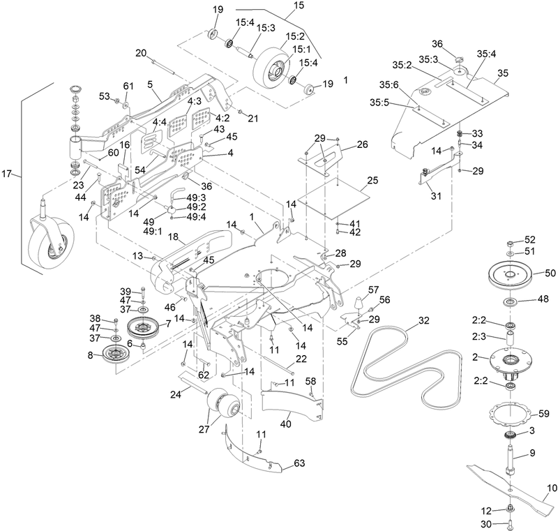 RH Wing Deck Assembly No 142 5476
