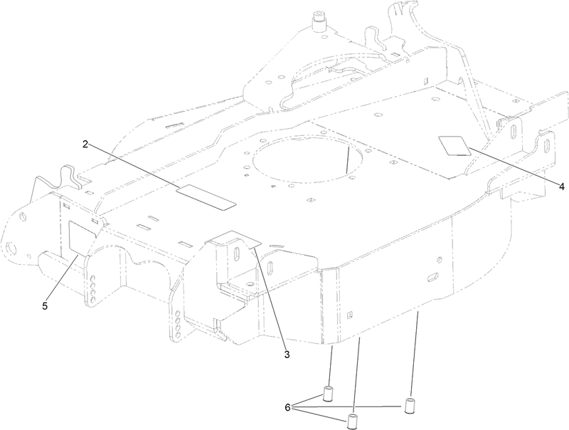 LH Wing Deck Decal Assembly No 142 5475