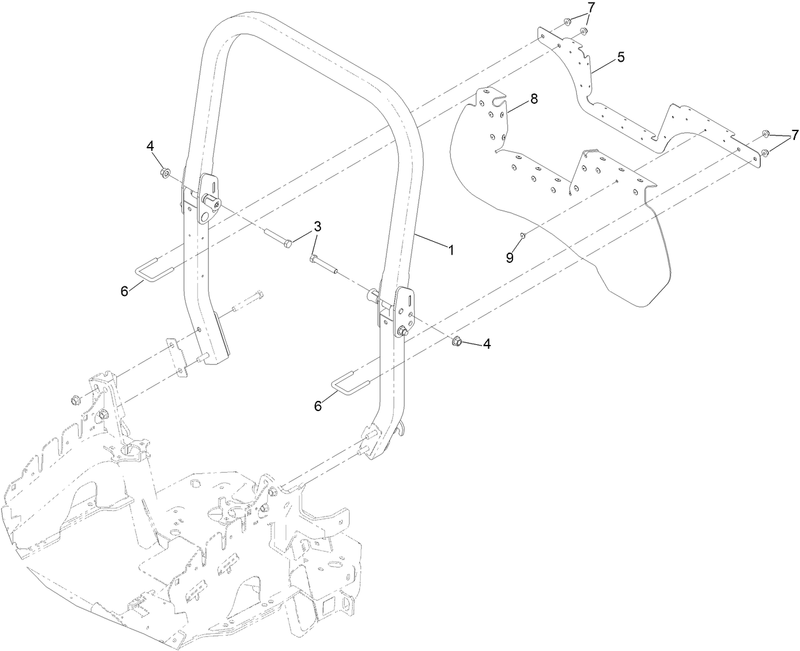 ROPS Assembly