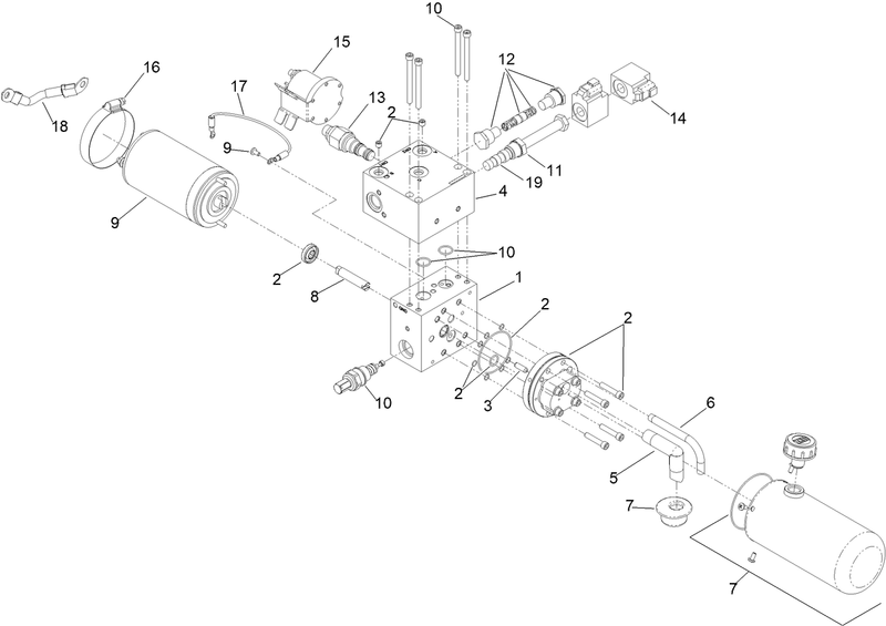 Power Unit Assembly No 135 1582